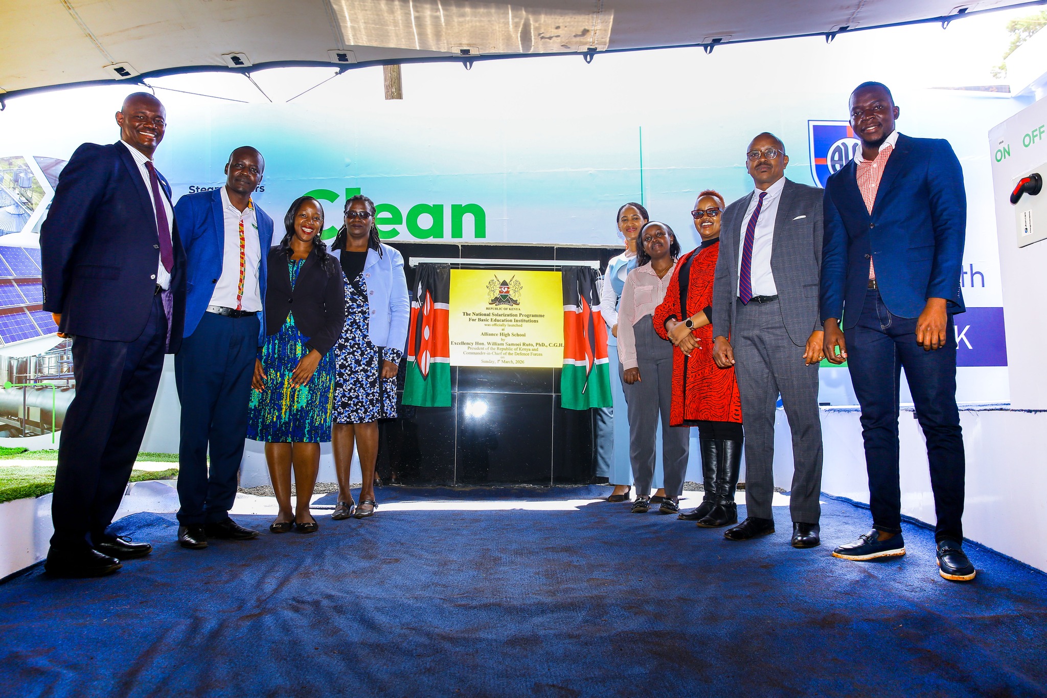 KCB Bank,Alliance High unveils Solarization Project | Business Quest
