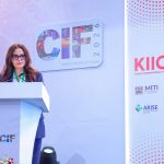 Heba Salama, CEO of COMESA's Regional Investment Agency (RIA), speaking during the opening of the COMESA Investment Forum held in Nairobi.