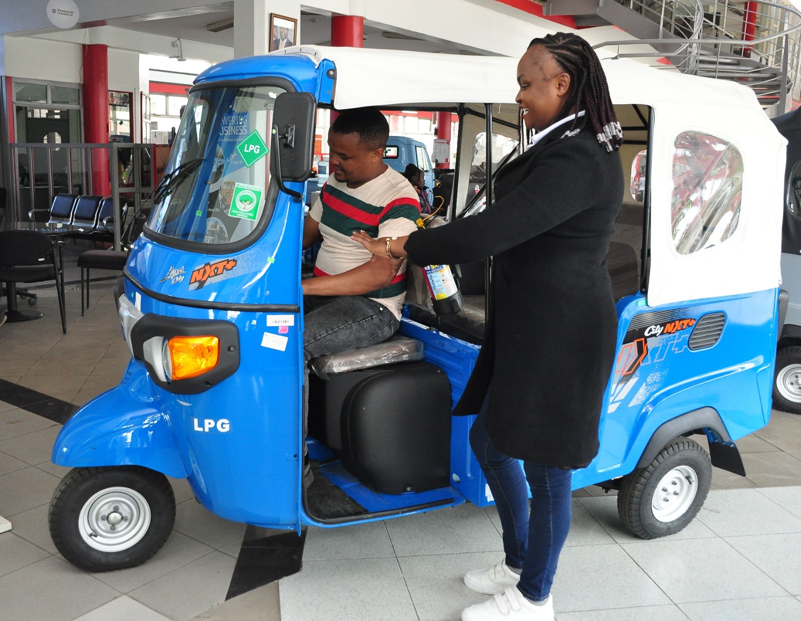 Car & General unveils Piaggio LPG Three-Wheeler to reduce Costs | Business Quest