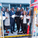 From right to left (front row): Dr. Jaimini Gohil (Chief Pharmacist Equity Afya), Dr. James Mwangi (Equity Group Foundation Executive Chairman), Paulin Basinga (Gates Foundation Regional Director for Africa), Prof. Isaac Macharia (Equity Group Holdings Chairman), Dr. Wangari Ng’ang’a (Senior Program Officer, Primary Health Care, Gates Foundation), and members of the Equity Group executive leadership during the official launch of the Equity Afya Community Pharmacy at Britam Towers, Nairobi. 
The launch marks a significant milestone in expanding access to quality-assured medicines, wellness screenings, and trusted pharmaceutical care, further strengthening Equity Afya's integrated healthcare model across Kenya and the DRC.  
Building on the foundation of 154 Equity Afya medical centres across Kenya and the DRC, this milestone reflects Equity Afya’s commitment to making healthcare more accessible, affordable, and patient-centred while strengthening health systems across Africa.