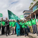 Old Mutual Life Assurance Kenya Managing Director Martin Karenju flags off financial wellness drive in Mombasa