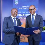 Stanbic Bank Kenya Chief Finance and Value Officer, Dennis Musau during the Stanbic Holdings PLC Half Year 2026 Financial Results.