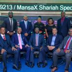 SIB Directors and NSE CEO Frank Mwiti (Front Center) during the ISIN Issuance Ceremony at the NSE